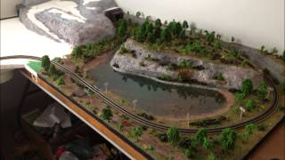 One year of N scale model railroading [upl. by Aidahs629]