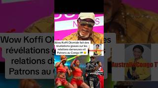 Koffi Olomide parle des danseuses et les relations avec leur patron [upl. by Sidwel453]