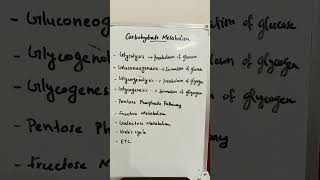 Carbohydrate Metabolismcarbohydratemetabolism metabolismpathways pathway [upl. by Trillbee]