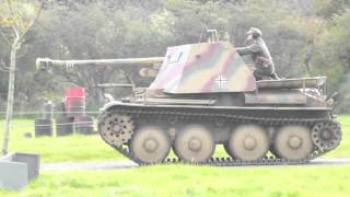 Pickering 1940s ww2 wartime weekend 2012 German panzer tank destroyer [upl. by Arahas]