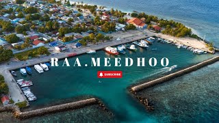 RaaMeedhoo  Aerial View  DJI 4K Video Test  SaaMeeMv maldives meedhoo [upl. by Ativahs218]