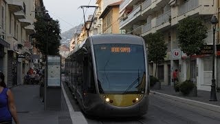 Trams in Nice  Le tramway de Nice FullHD [upl. by Ennoitna]