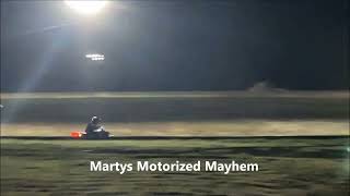 Maniwaki Speepdway ATV Feature Race Scenes September 21 [upl. by Auqenehs255]