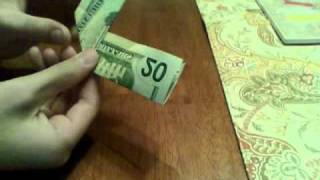 How to fold 20 dollar bill to look like twin towers [upl. by Llorrad]