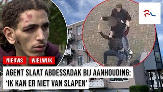 ´Dit lijkt wel op een ontvoering Politie gebruikt geweld bij aanhouding Wielwijk [upl. by Iasi952]