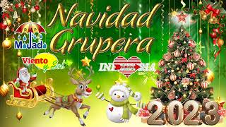 Navidad Grupera 2023 🎅 Mejores Exitos Villancicos Navideños 🎅 Música De Navidad En Español 2023 [upl. by Gonick]