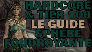 Le MEILLEUR build SPHERE FOUDROYANTE pour le HARDCORE et les donjons TIER 100 [upl. by Dnaloy]