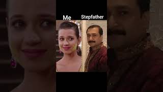 Me 🆚 Stepfather of yrkkh like 👍 subscribe 👇trending shortfeed [upl. by Grimona161]