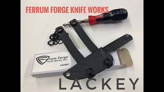 Lackey How to Attach Soft Loops to Kydex Sheath [upl. by Revlys442]