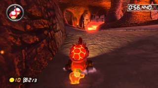 Wii Grumble Volcano  153763  NvK◇ペヤング Mario Kart 8 World Record [upl. by Feliks]