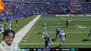 FlightReacts 1st Time Playing Madden 25 amp THIS HAPPENED Online Ranked H2H [upl. by Aihsenot]