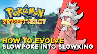 How to SHINY HUNT amp Evolve Galarian Slowpoke to Galarian Slowbro amp Slowking in The Indigo Disk [upl. by Brandise]