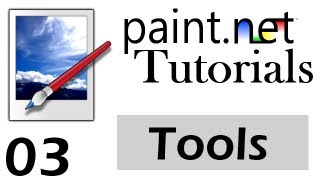 Paintnet Tutorial GermanDeutsch  Tools  3 [upl. by Eilama]