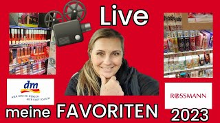 Live Rossmann und dm Haul und Favoriten  meine Empfehlungen Skincare und Kosmetik [upl. by Itin551]