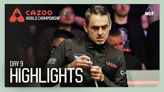 Day 9 HIGHLIGHTS 👌  Cazoo World Championship 2024 [upl. by Tedman]