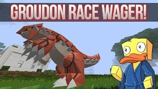 Minecraft Pixelmon GROUDON RACE Fishing Trolls Pixelmon Multiplayer Pokemon Mod [upl. by Merchant757]