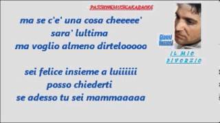 GIANNI VEZZOSI Il mio divorzio karaoke [upl. by Nickolaus]