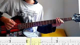 Scoff – Nirvana – Bass cover with tabs 4k [upl. by Nivk]