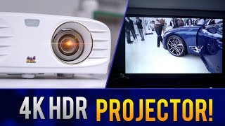 The Best Affordable 4k HDR Projector  ViewSonic PX747 [upl. by Ecargyram]