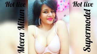 Meera Mitun on Live after a long time  Supermodel here  Live Talks [upl. by Hermon]