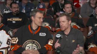 Ducks Live Niedermayer on 10th Anniversary of Stanley Cup [upl. by Keli772]