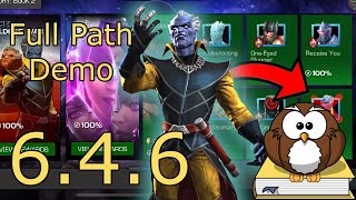 Full Run Through of 646 Reign  Easy Path  2024  MCOC [upl. by Nellak291]