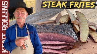 Steak Frites  Hanger Steak and Smoked Steak Fries [upl. by Farlay]