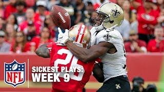 Sickest Plays Fitzpatrick Lateral Michael Thomas Bobbling TD amp More  GMF  NFLN [upl. by Ahserak]