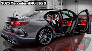 NEW 2025 MercedesAMG E63 S Finally Reveal  FIRST LOOK [upl. by Yug]