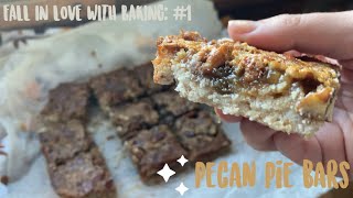 The BEST Pecan Pie Bars  you’ll become addicted to this dessert 🤭 [upl. by Zindman151]