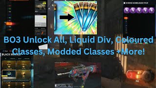 How To Get Free Unlock All On Black Ops 3 Dark Matter Liquid Div  More PS45 [upl. by Karon776]