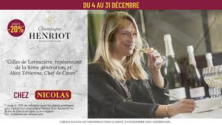 Coup de jus  Champagne Henriot [upl. by Dahcir]