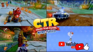 Crash Team Racing NitroFueled  tiger temple  CTR  PS4  4k battle ctr tigertemple [upl. by Fania]