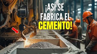 ¿Cómo se Hace el Cemento y Cómo se Usa en la Construcción 2024  Proceso de Fabricación [upl. by Fulmer]