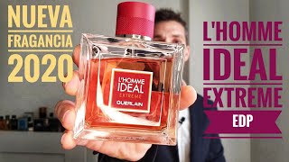 NUEVO PERFUME 2020 LHOMME IDEAL EXTREME EDP DE GUERLAIN RESEÑA ESPAÑOL [upl. by Kinghorn]