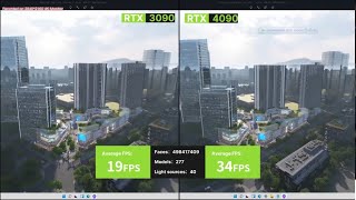 RTX 4090 Review Faster design 3D rendering animation with D5 Render [upl. by Naliorf]