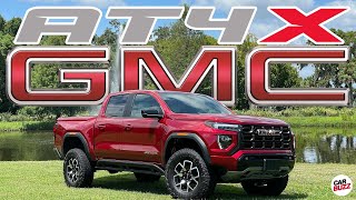 2023 GMC Canyon AT4X Test Drive Review Luxury Meets Rugged [upl. by Derwin]