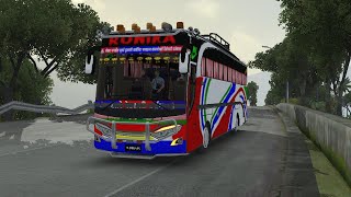 Biswokarma diwas special RONIKA DELUXE BUS skin for BUSSID Shreedhar101 ALLNIGHTBUSESOFNEPAL [upl. by Phillipe]