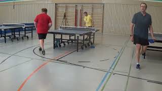 stoni 3 vs Niko Fischer Roth 20231007 Wilhemsdorf Table Tennis Bavarian Race [upl. by Rosenberg]