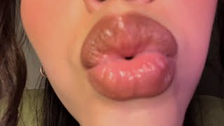 ASMR chaotic kisses and upclose breathy whispers for tingles😙 [upl. by Olav]