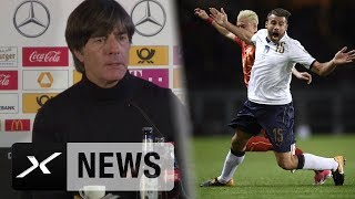 Joachim Löw quotWackeln nicht wie Italienquot  DFBTeam  WMQualifikation [upl. by Eux170]