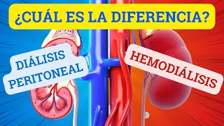 Diálsis peritoneal y Hemodiálisis  Qué es la DIÁLISIS [upl. by Luzader]