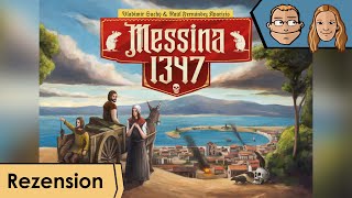 Messina 1347 – Brettspiel – Review und Regelerklärung [upl. by Zenas]