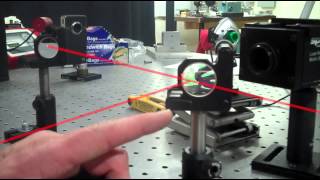 Michelson Interfereomter Alignment SAMPLE [upl. by Tulley]