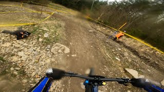 SESTOLA DH 2022 Go pro pov run completa [upl. by Imhskal735]