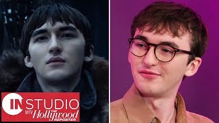 Isaac Hempstead Wright on Final Season of Game of Thrones quotGet Some Tissuesquot  In Studio [upl. by Mitchel331]