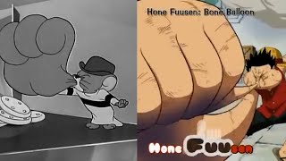 One Piece  Cartoons reference tom and jerryLoony Tunes [upl. by Marnia633]