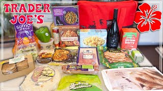 A HEALTHIER LIFESTYLE TRADER JOES HAUL [upl. by Alhan]