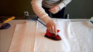 Quilting Quick Tips Fusing Batting Scraps [upl. by Nalyd]