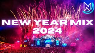 New Year Mix 2024  Best of 2023 EDM Electro amp House Remixes and Mashups of Popular Songs [upl. by Ellehsim]